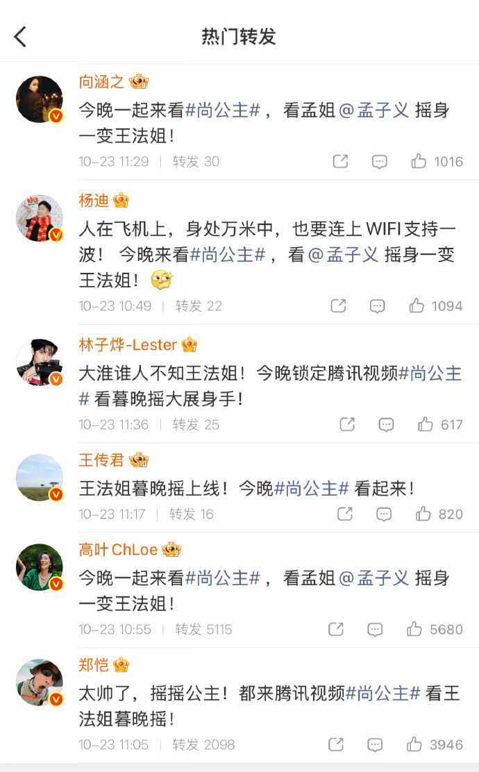 孟子义的转发区站不下人了刷到这条动态的时候，被转发的规模惊到，不是刻意安排的联动