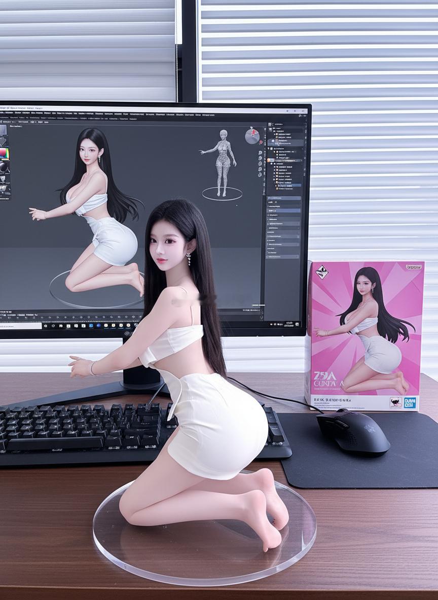 把自己变成小手办送你～手办手办模型 ​​​
