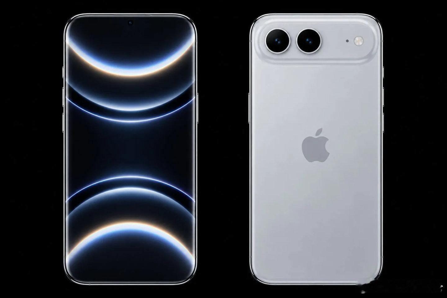 【苹果20周年纪念版iPhone新渲染图曝光：后置双摄、前置单挖孔设计】苹果20