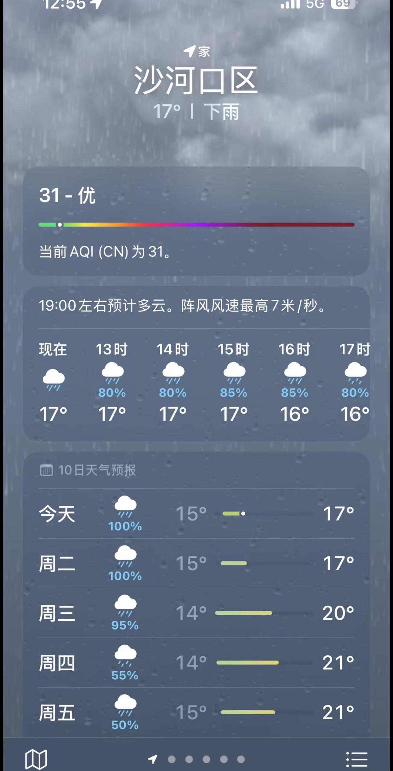 看来伦敦未必有大连忧郁
