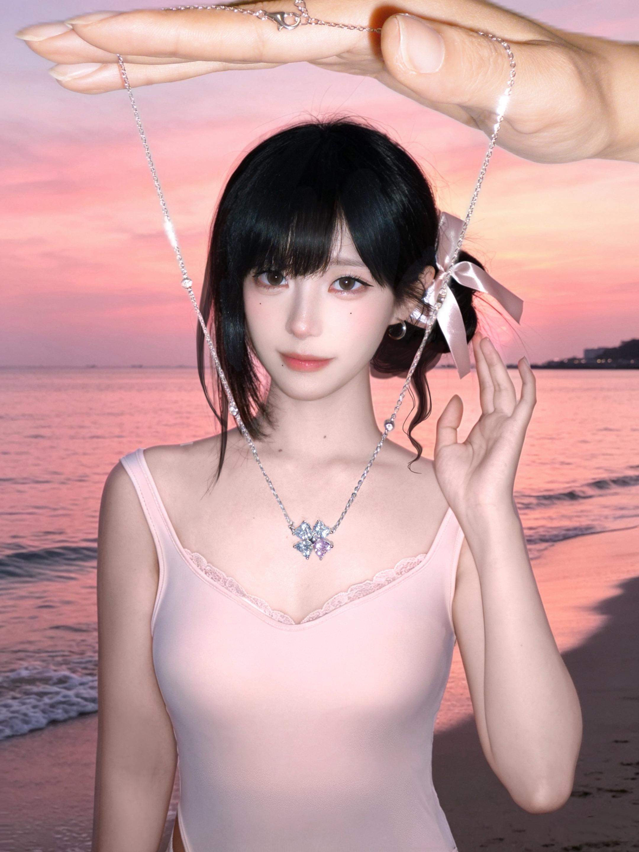 我再也不会觉得有任何一个女孩会比你可爱 除非是明天的你