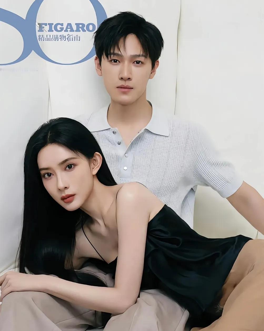 孟子义李昀锐好权威，就像小情侣。

孟子义跟李昀锐写真，这个也太般配了吧，女美男