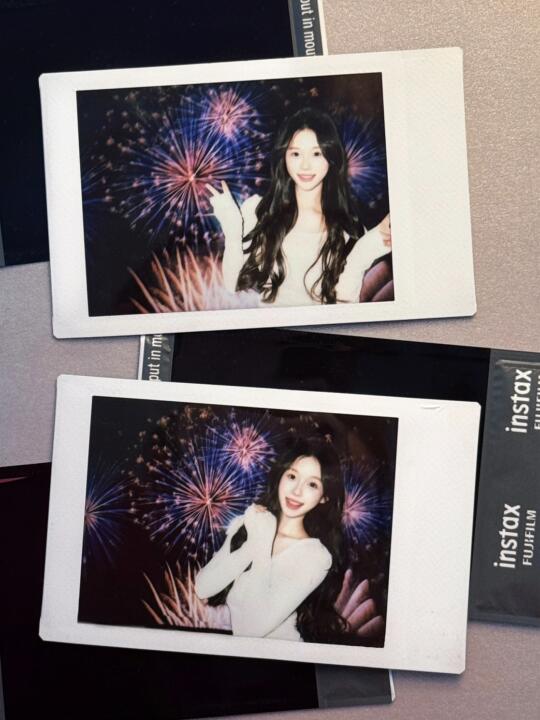 🎆✨有个电视机就可以拍烟花拍立得拉！！✨