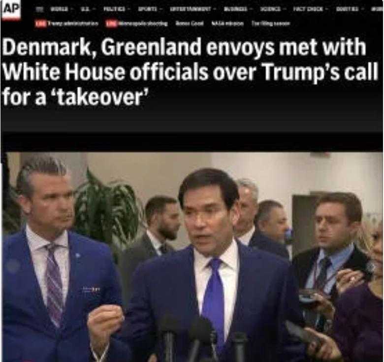 特朗普这老小子又做梦买格陵兰岛，丹麦和格陵兰岛直接急眼了，驻华盛顿代表拼命游说白