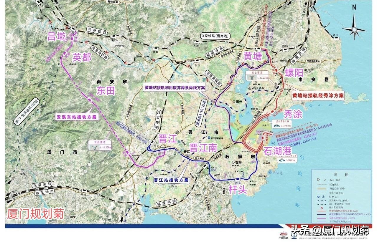 泉州轨道交通远期组网规划
除了在建厦漳泉城际铁路R1线。
以下随便列举标号<非落
