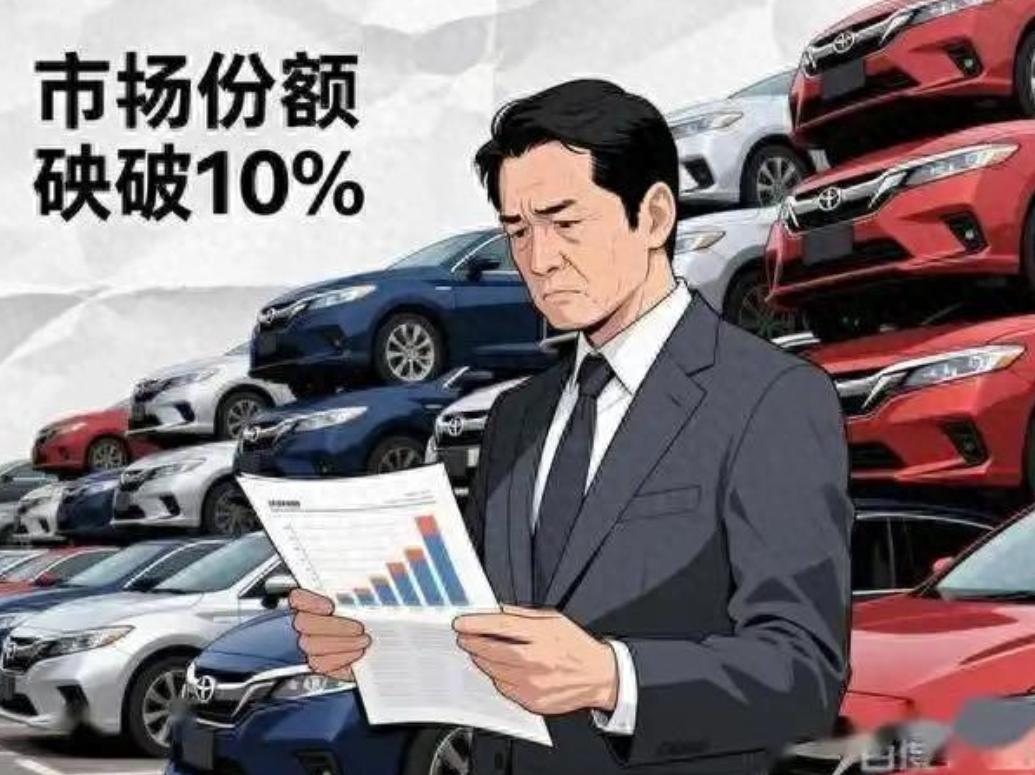 2026年3月，日系车在中国市场份额跌至9.8%，三年前这个数字还是18.7%。