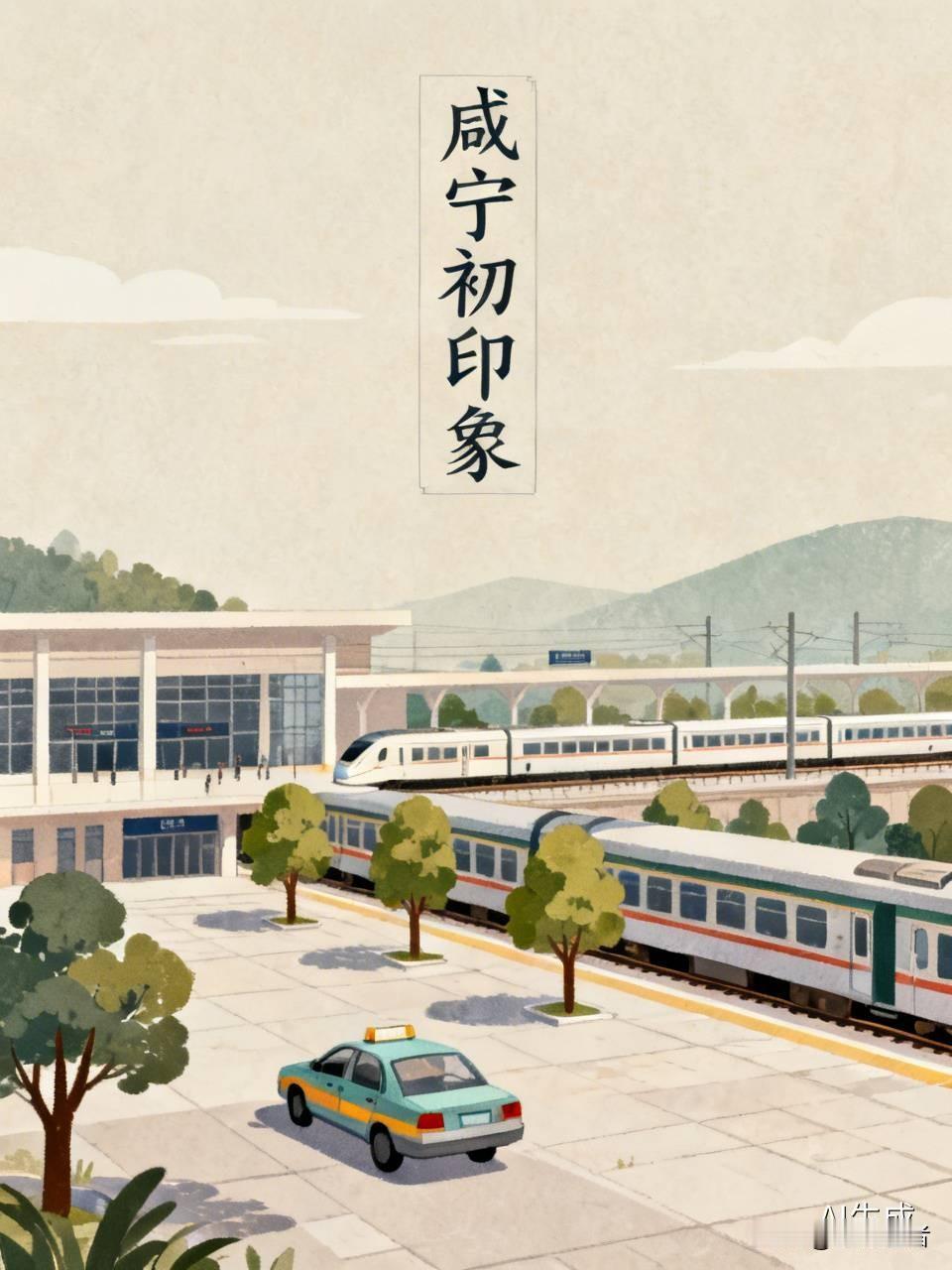 咸宁给我的第一印象确实挺安静的，火车站附近揽客的情况也不像一些大城市那么夸张，我