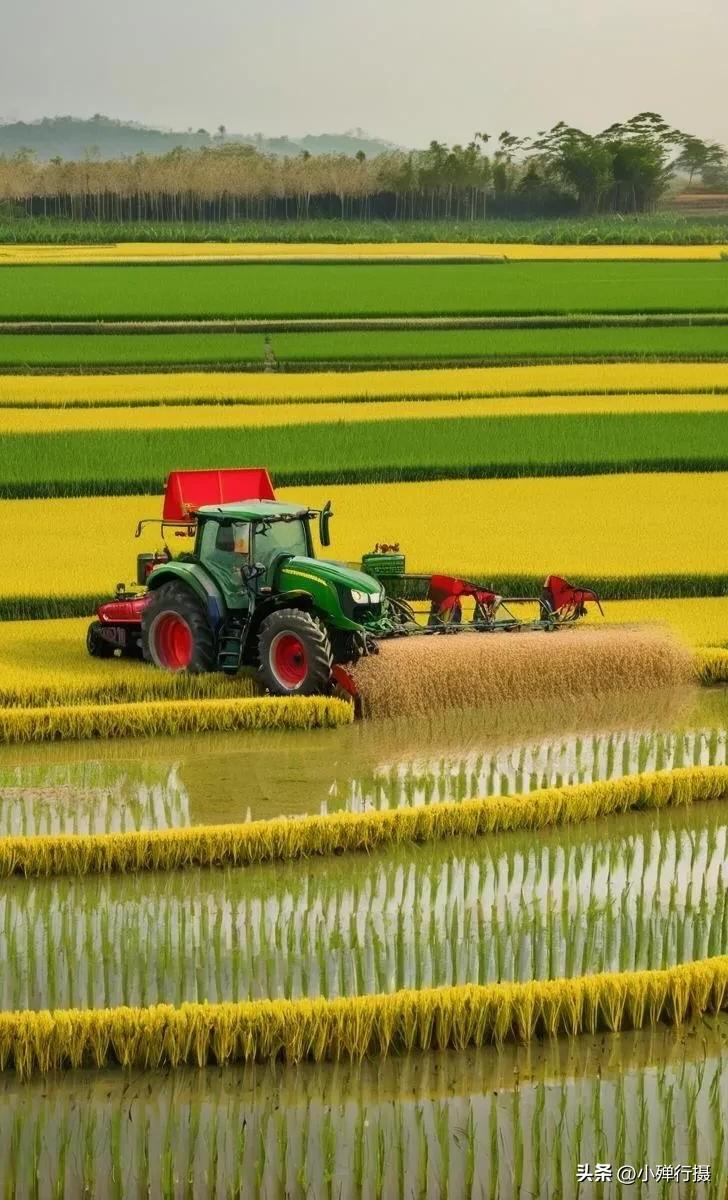 上联：春播千亩稻；诚邀下联上联春播千亩稻，下联福满一仓秋