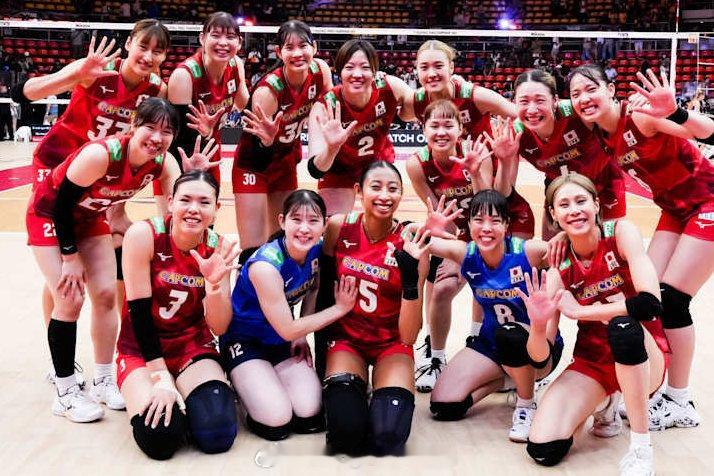 🇯🇵 日本队 x 国家排球联赛（VNL）第一周 阵容【少数为音译，不准】🏐