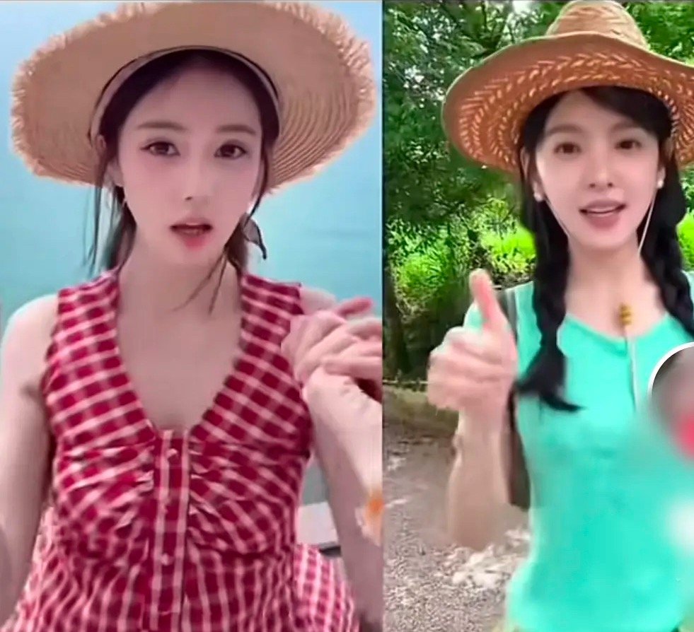 白鹿是在模仿章若楠的风格吗？ 