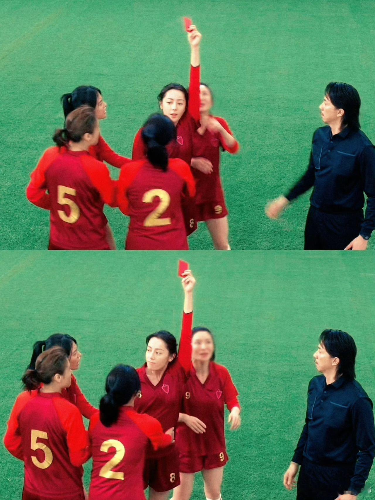 迪丽热巴带来的角色信服力 不同于以往柔美角色，迪丽热巴诠释充满棱角的女足队员，别