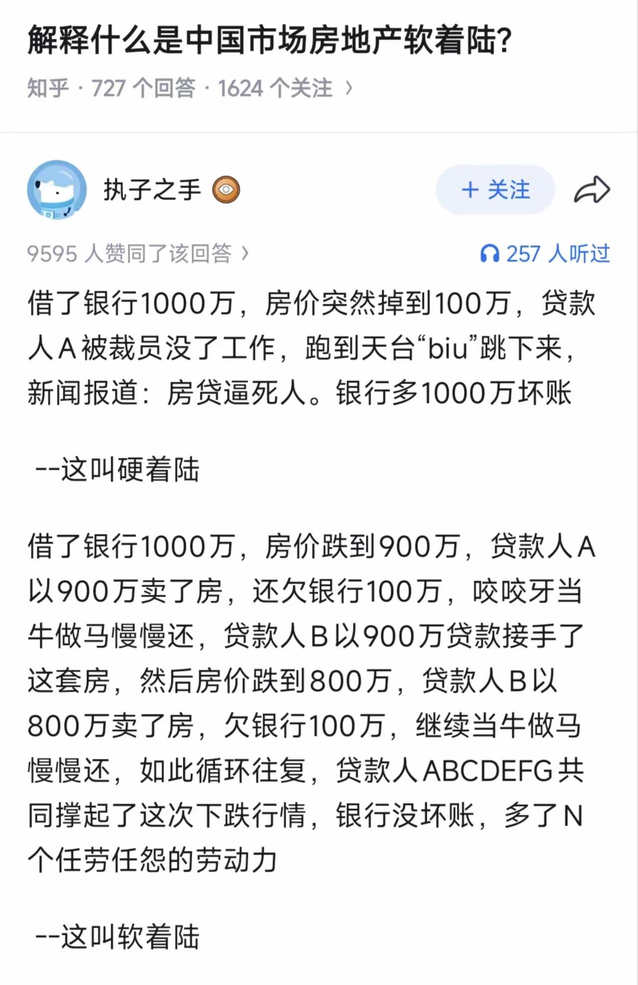 债务的产生只有一种方式，就是借贷，但是债务的化解有N种方式。
本文的观点有点片面