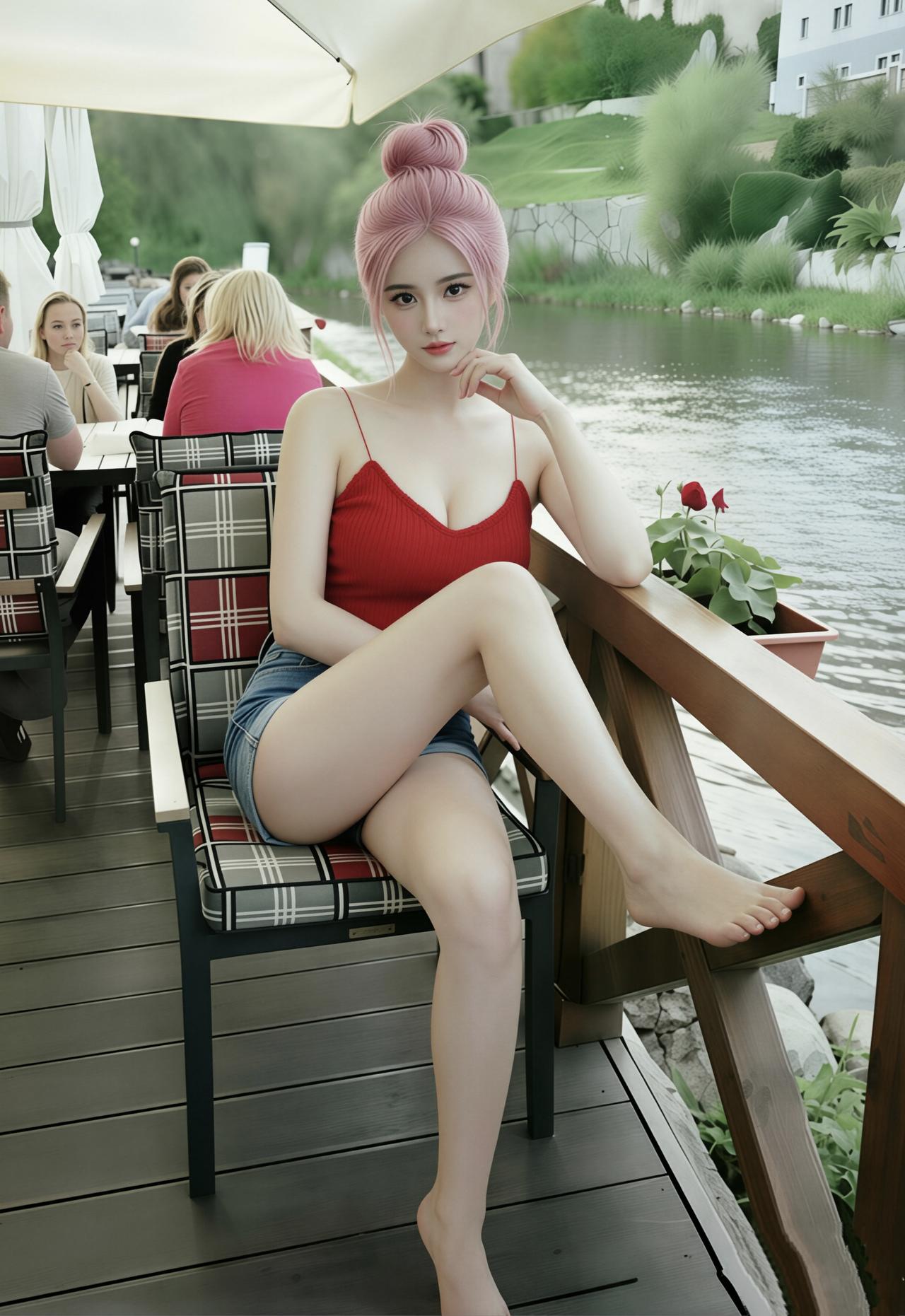 美女的魅力可不容小觑！真正的美女，其魅力绝非仅体现在颜值上。
有的美女敢于做真实