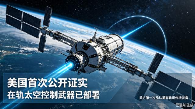美国官宣在轨太空武器，太空军备竞赛开启？