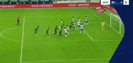 这球算谁的，是恩加德乌的头球还是守门员的乌龙球？

中超联赛第6轮的一场补赛，当