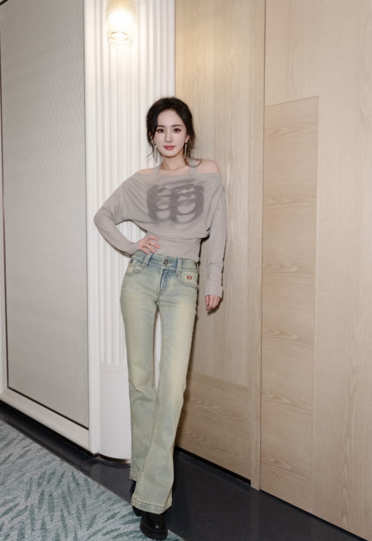 MissSixty你就这么会拍！杨幂的腿怎么能这么长啊！