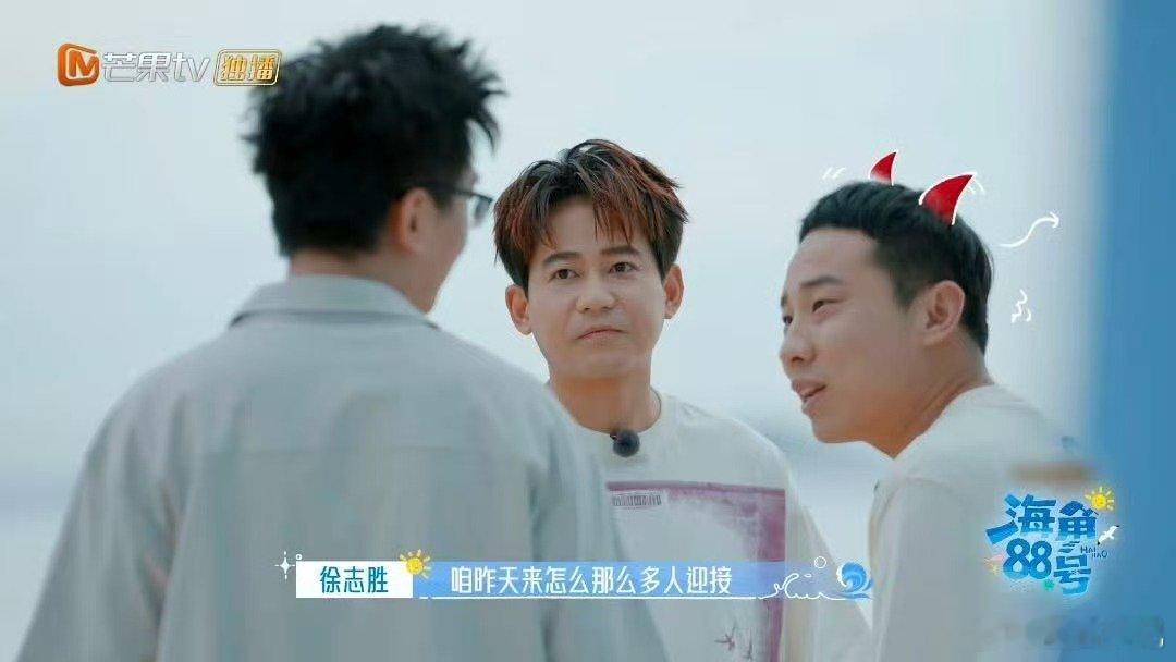 苏醒说徐志胜是当红艺人海角88号看《海角88号》就图个乐呵，苏醒和徐志胜的组合，