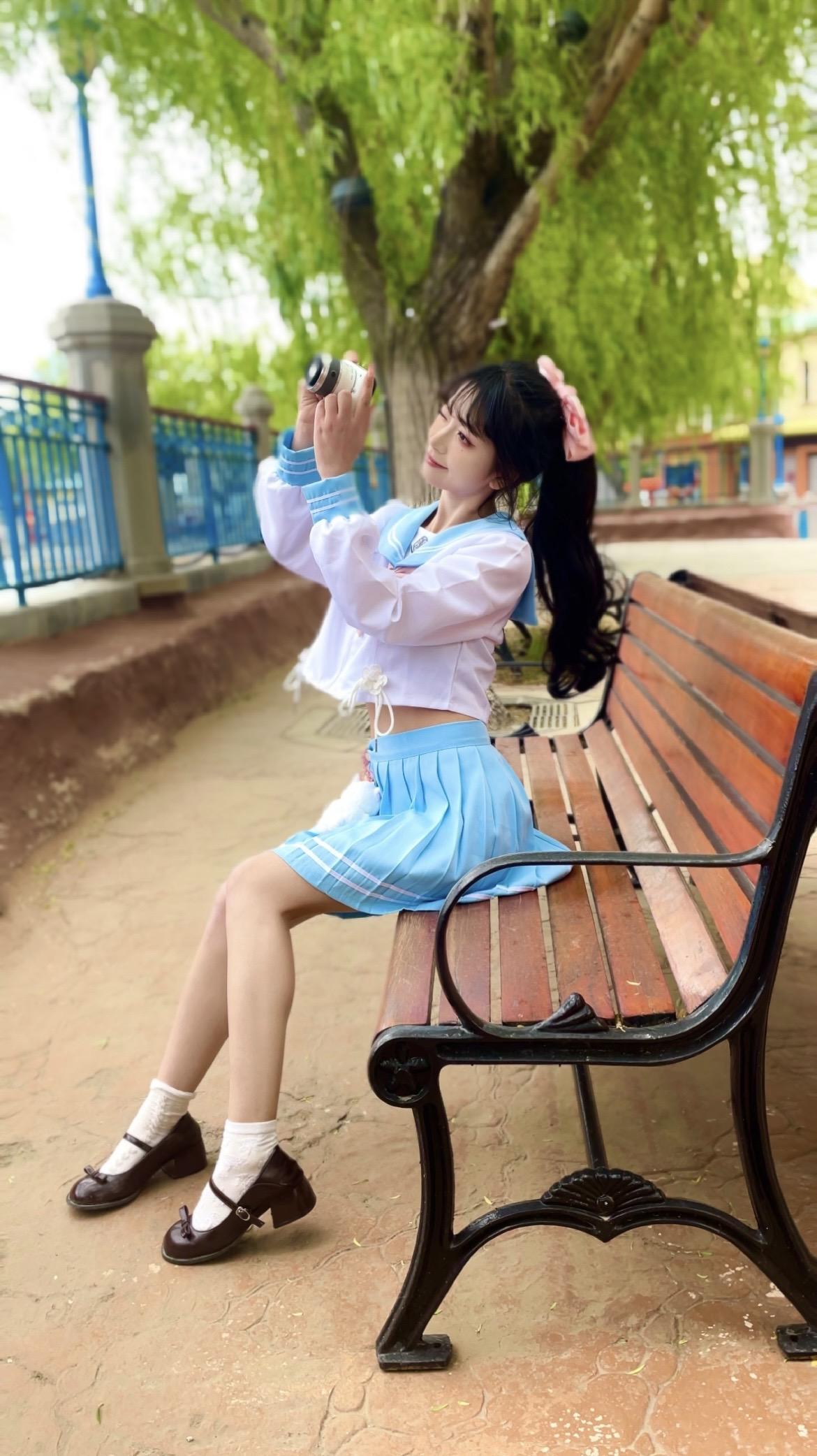 在方特捕捉甜美二月～