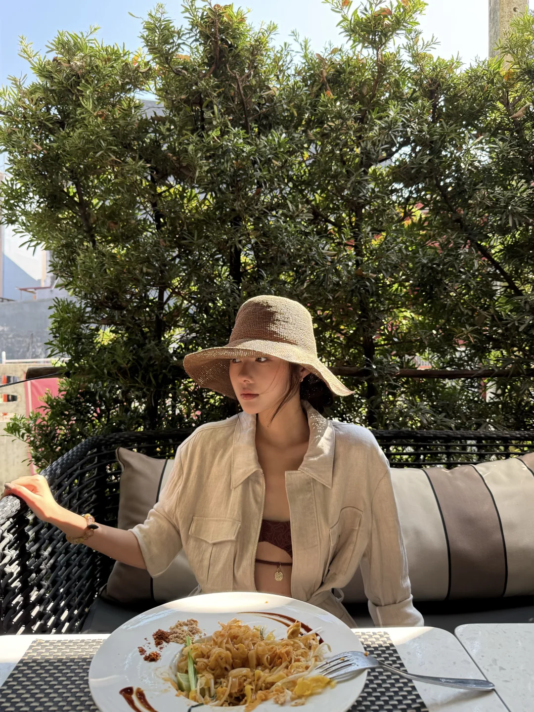 假期的早餐格外好吃喔🥙