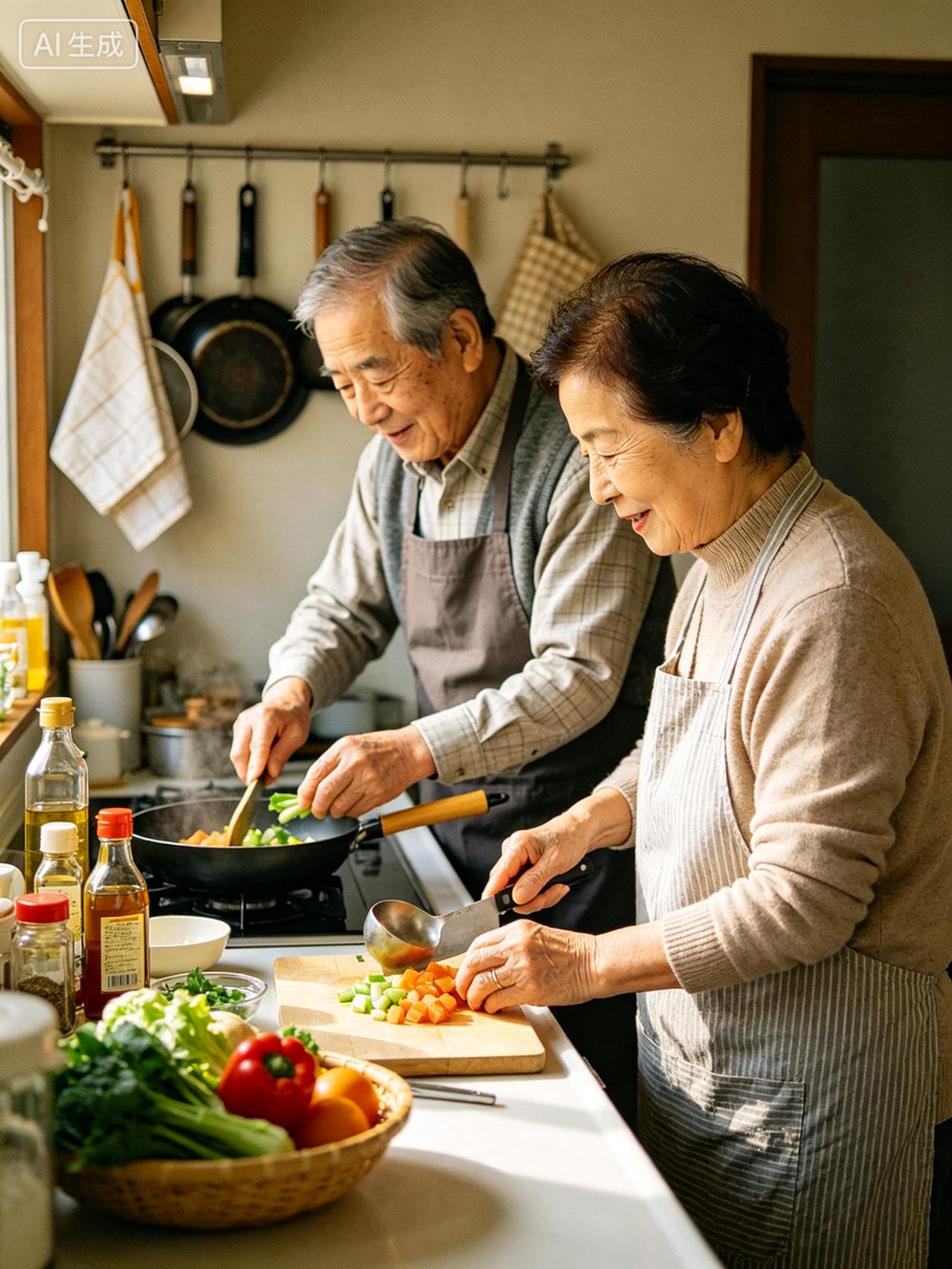 相伴一生不求富贵，老来相守才是人间最好福气
 
人这辈子，拼命挣钱、追逐名利，到