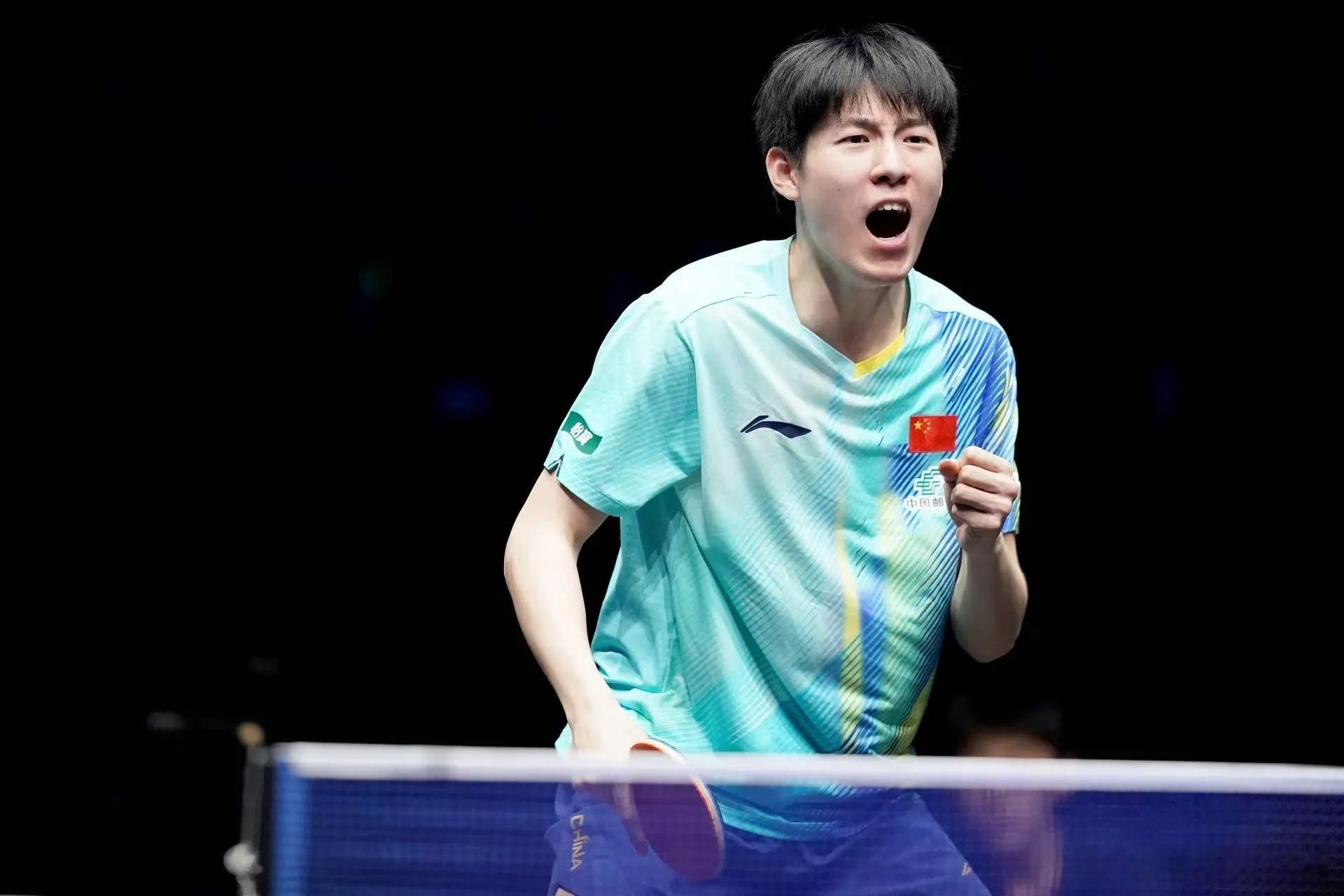 温瑞博3比1巴德WTT欧洲大满贯瑞典站首轮，温瑞博3-1(11-5、11-6、2
