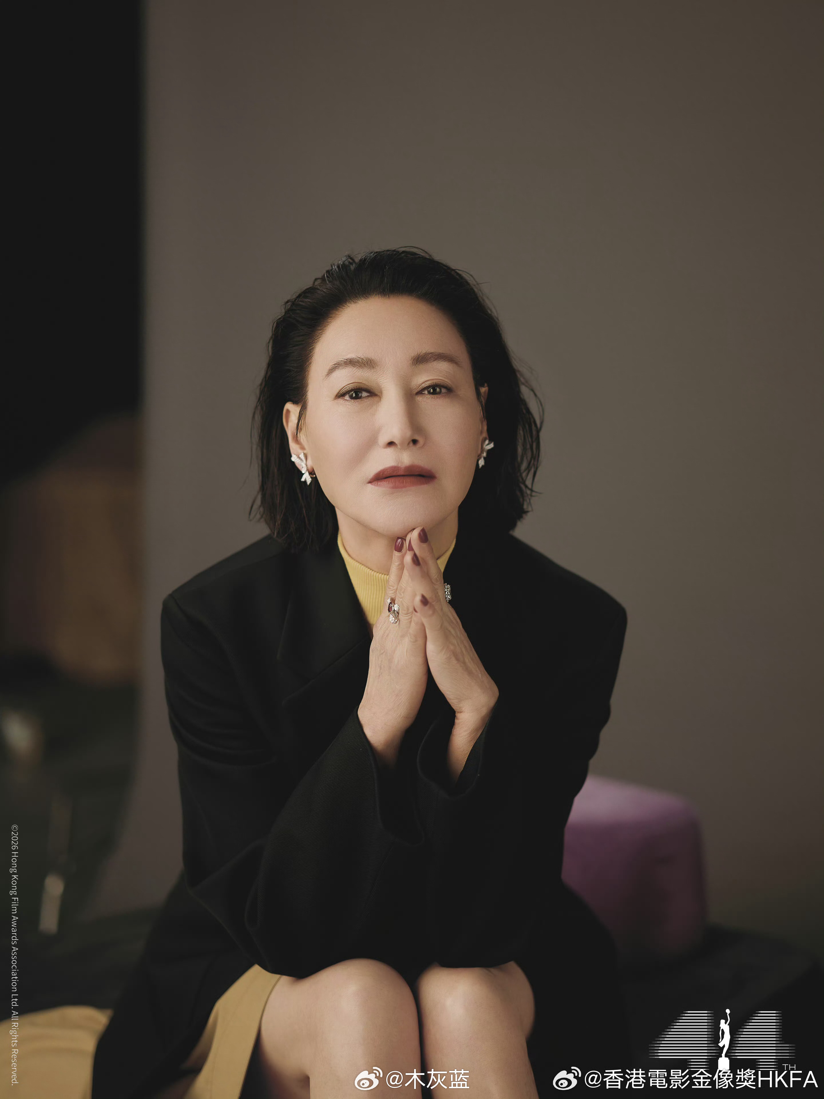 惠英红、鲍起静、卫诗雅的金像奖特刊照，三位金像奖影后今年角逐最佳女配角。香港电影