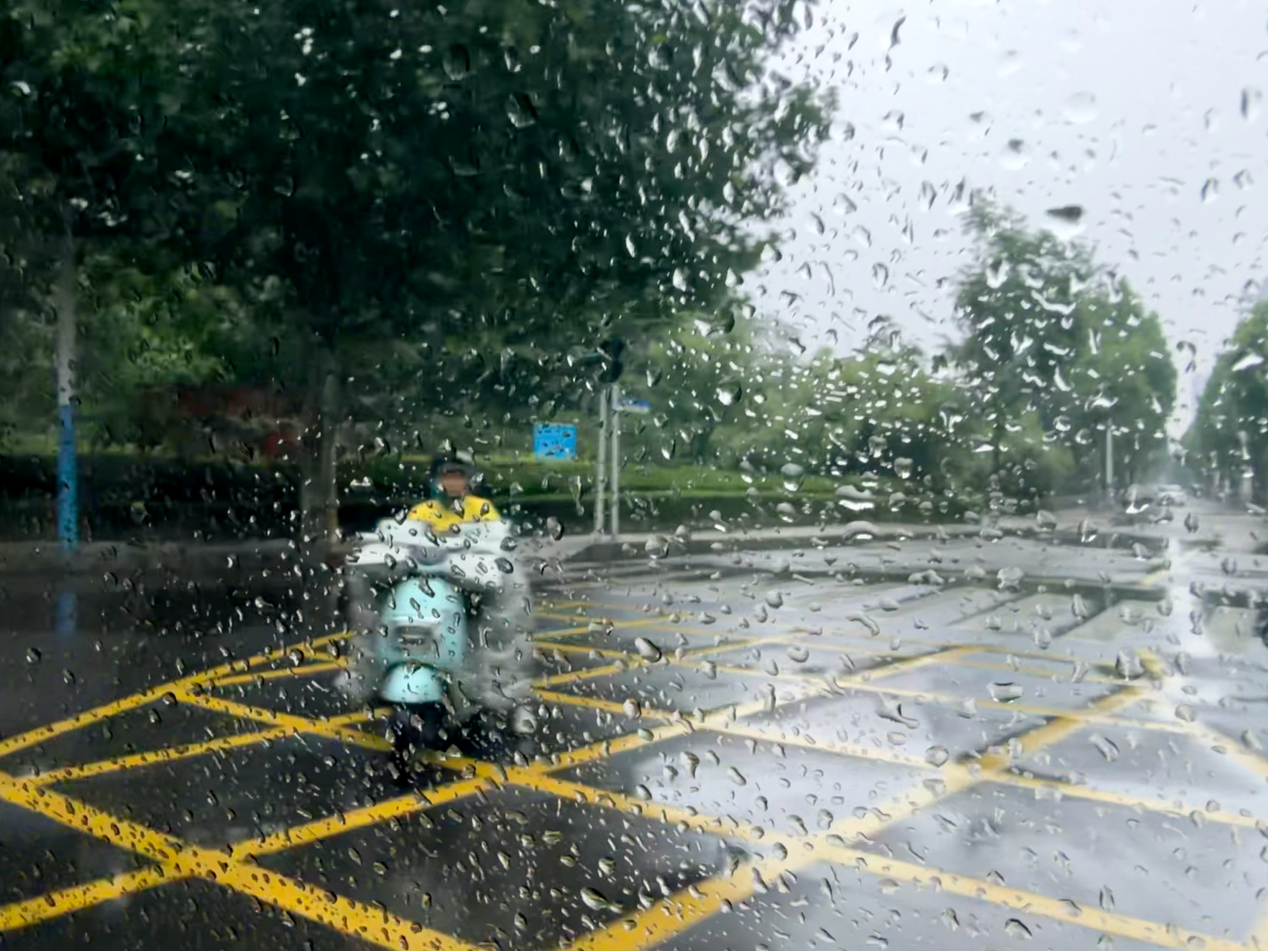 青岛突袭泰安，自海🌊登山⛰️，又是大雨一场。 泰安·山东科技大学泰安校区东校园