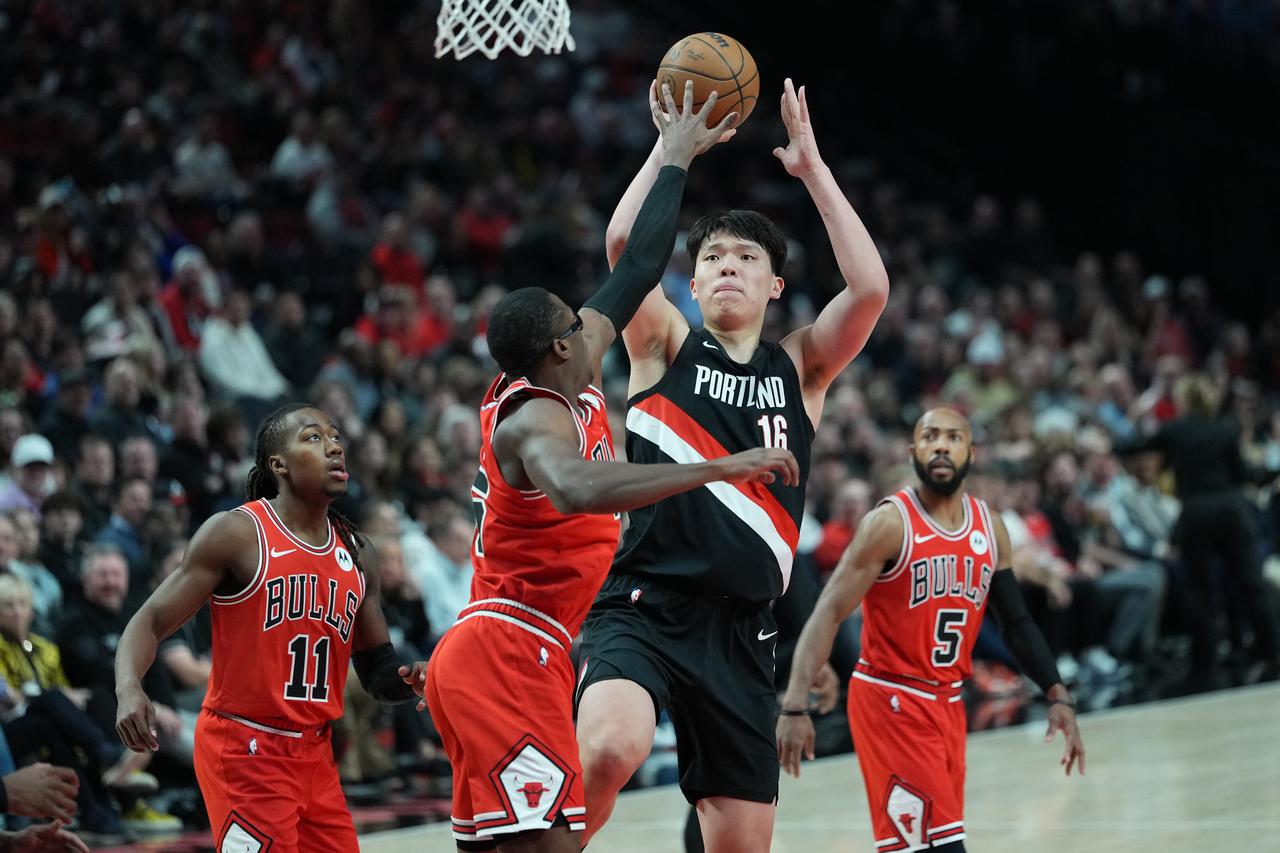 杨瀚森难得回归打NBA，斯普利特答应多给机会，很多球迷错怪了开拓者


杨瀚森今