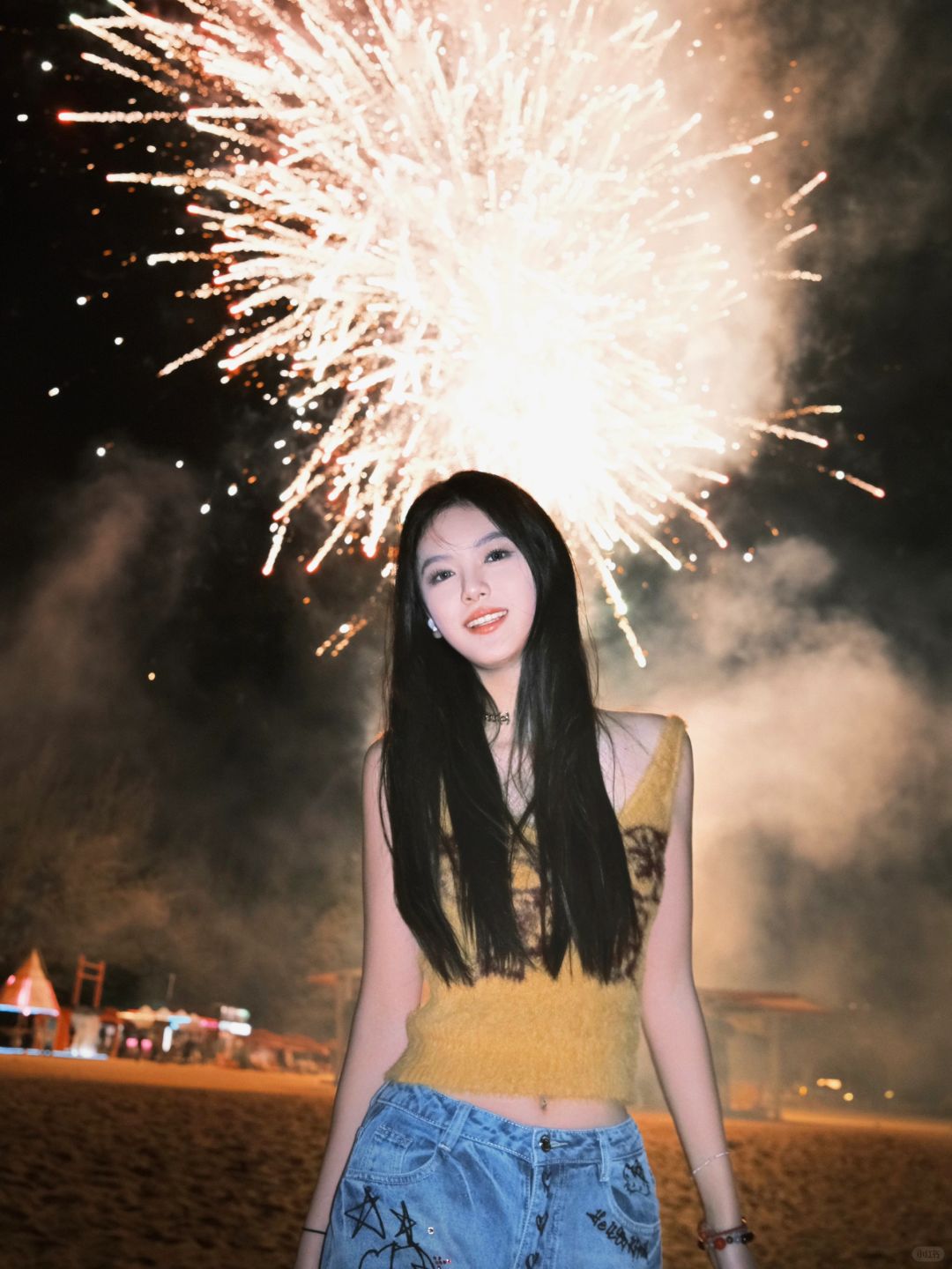 富士拍出了我的人生烟花照🎆