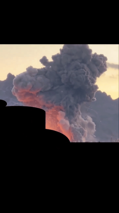 美以对伊朗伊斯法罕附近的一个炮兵弹药库发动空袭，摧毁了弹药库。
这里驻扎着伊朗陆