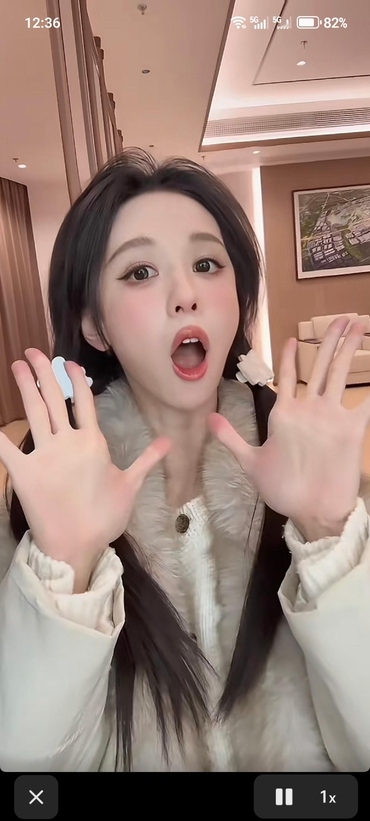 妈妈呀她好可爱 