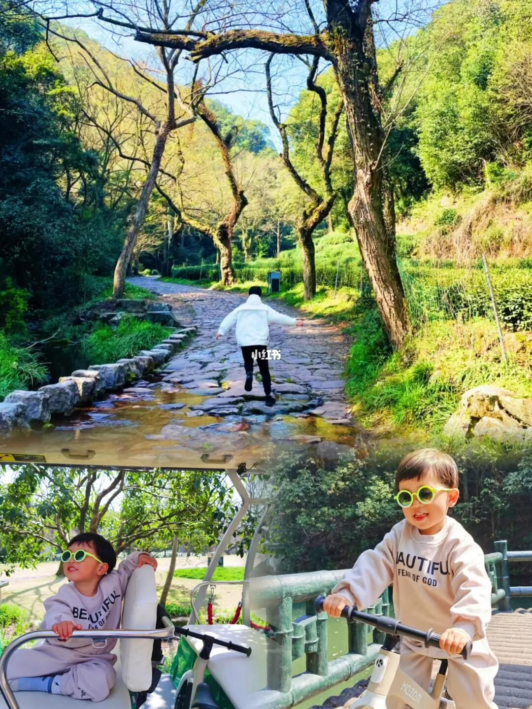 我们走过的最舒服的徒步骑行路线/溪水潺潺