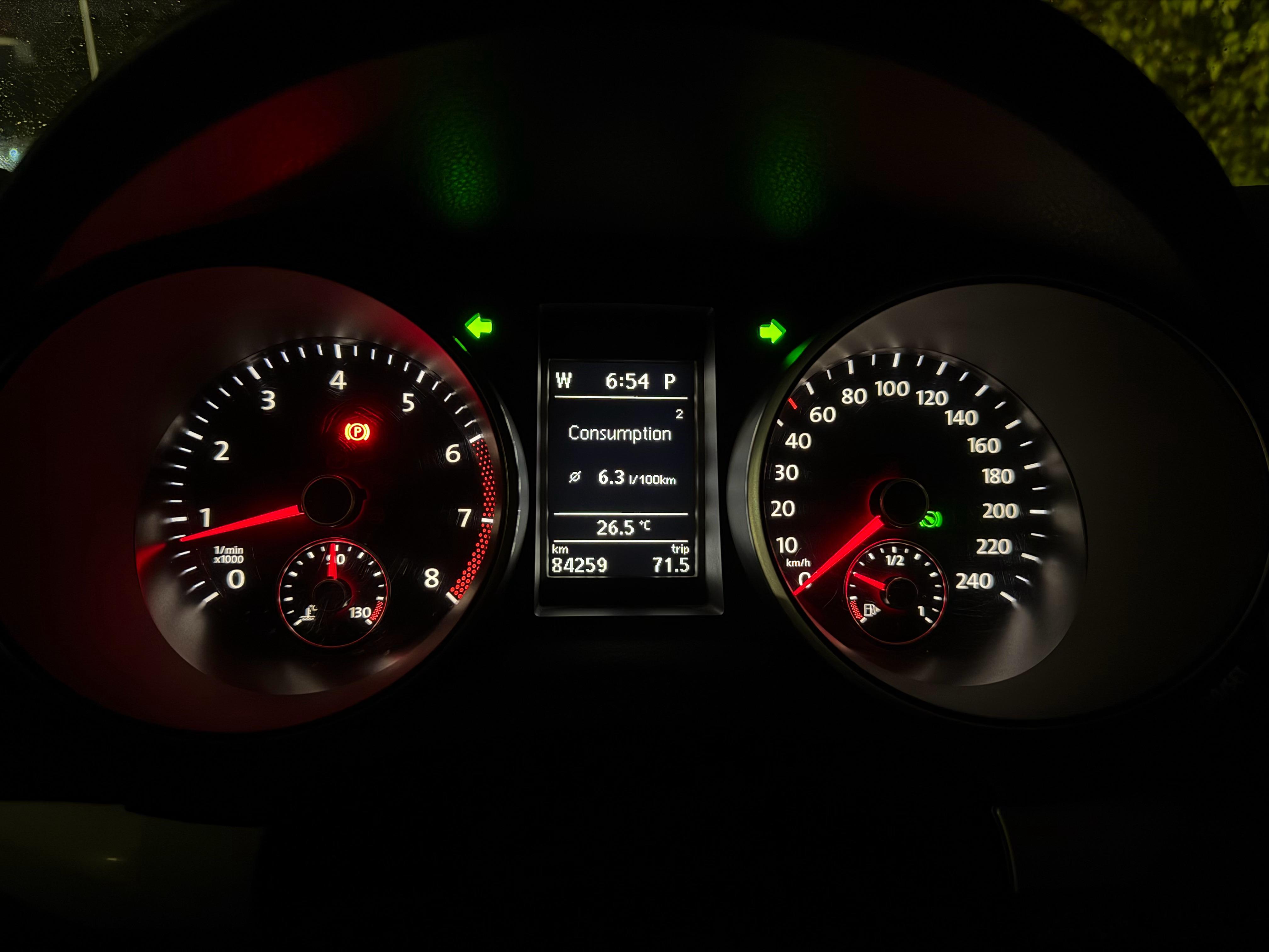 今夜的通勤座驾是 Golf 6 Variant 