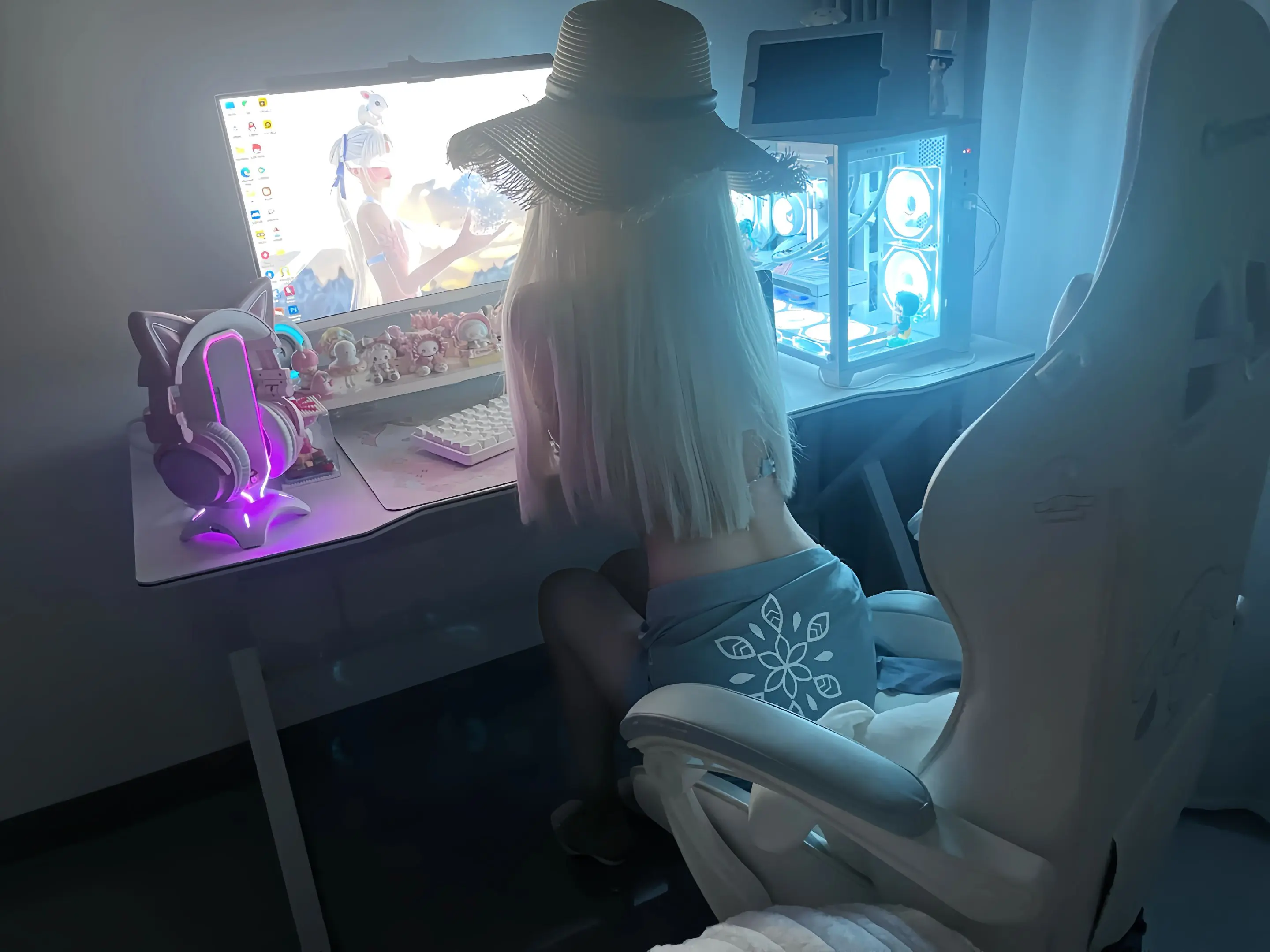 这是谁的V2冰女老婆呀？