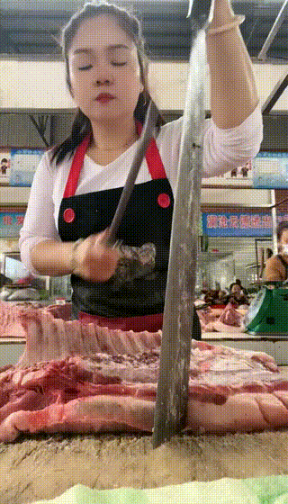这刀有力气