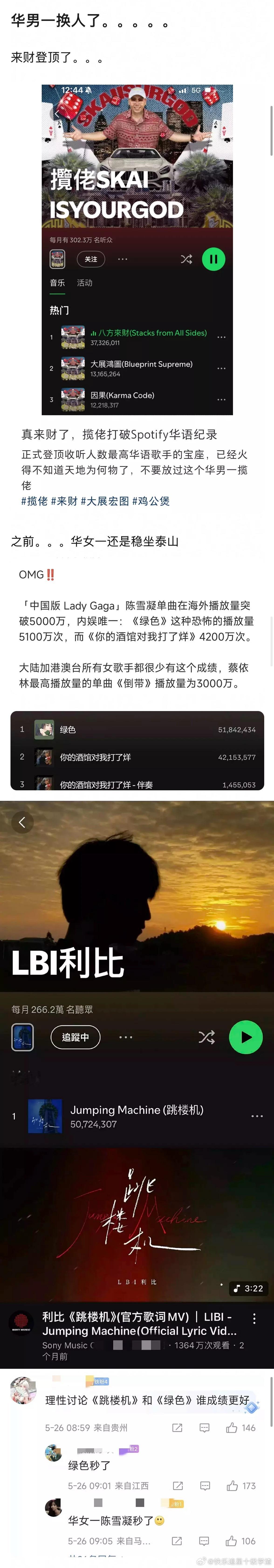 华语乐坛颤抖吧 华男一换人了 ​​​