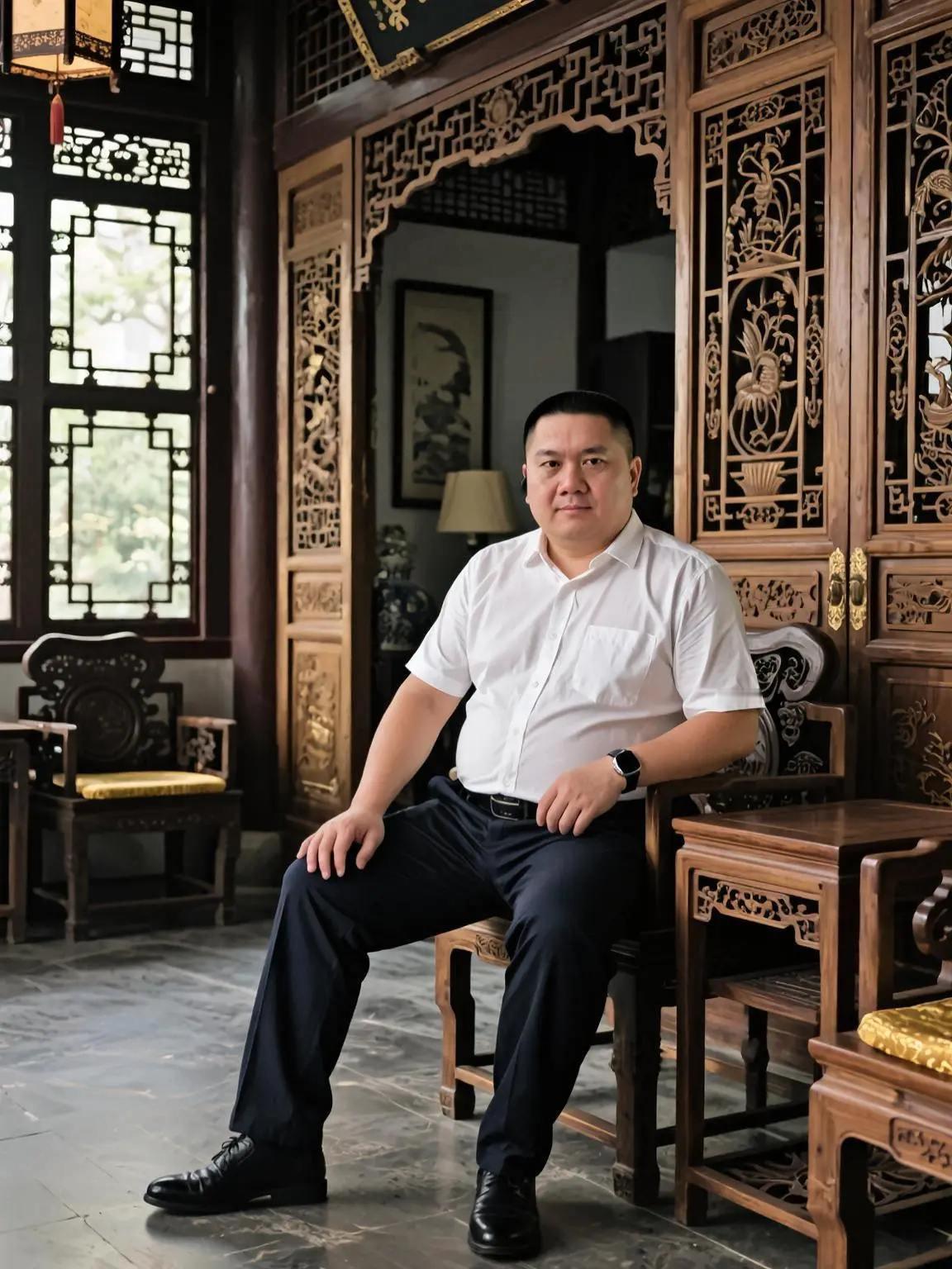 成熟男人 中年男性 中年 爷们儿 正装男