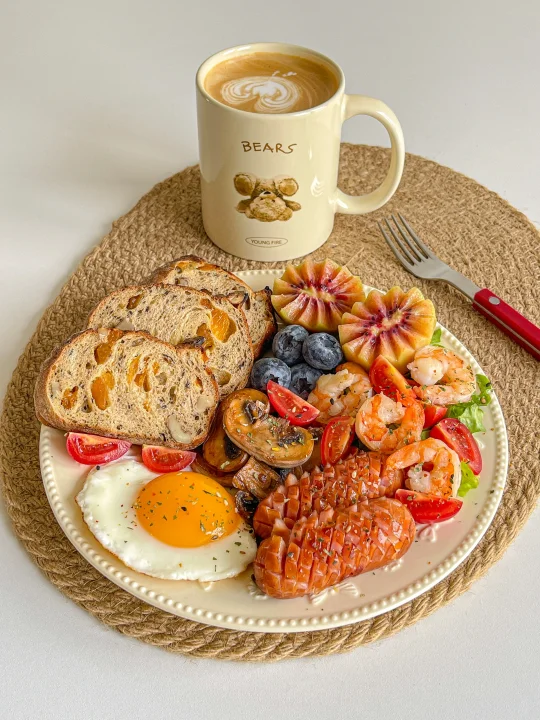 好喜欢我的早餐🍳