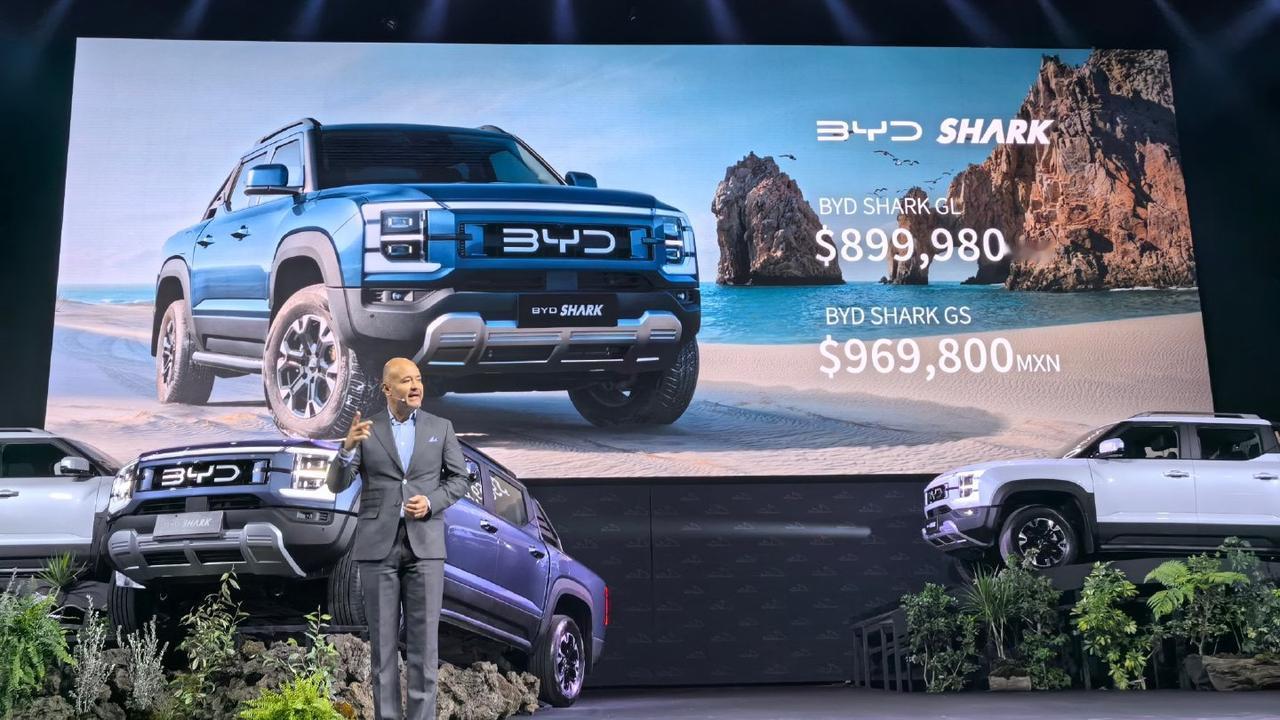比亚迪 SHARK 皮卡在墨西哥上市，售价89.99/96.98万墨西哥比索（约