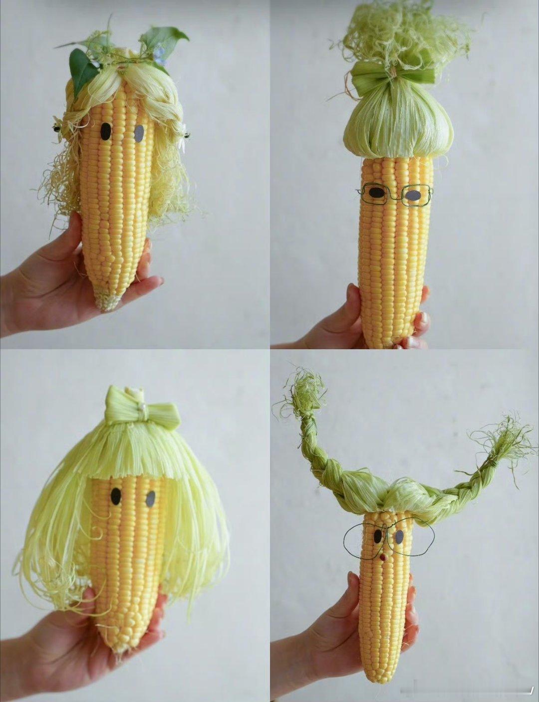 第一次想用浪漫形容玉米 玉米花束的设计充满巧思，寓意甜蜜又走心，颜值不输普通花束