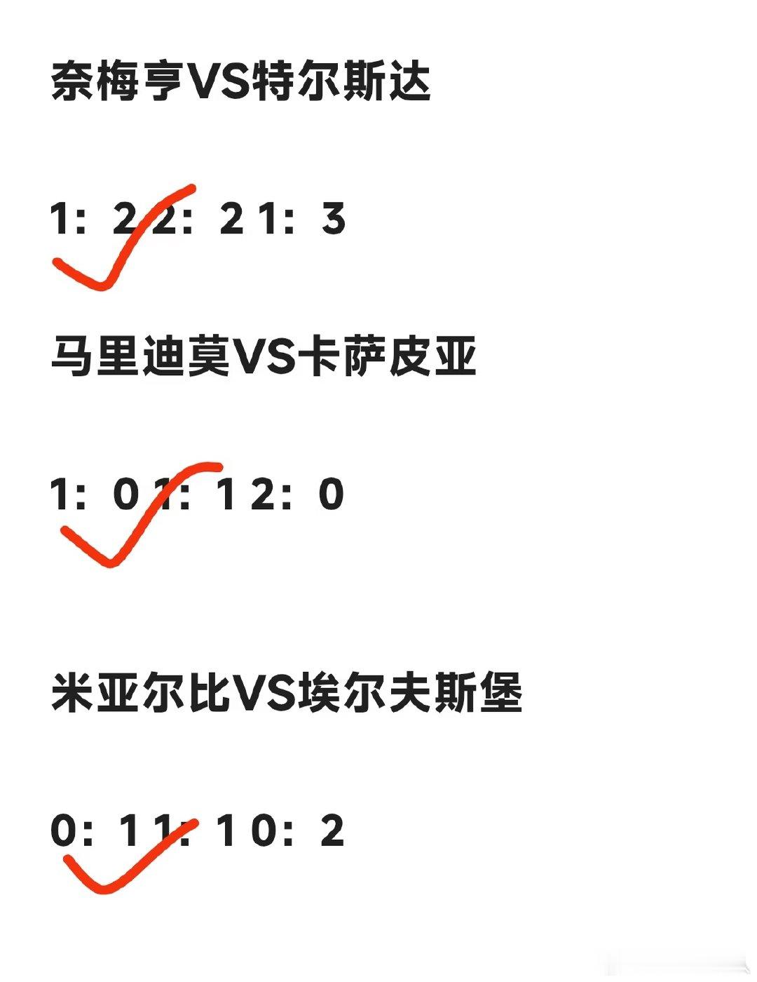 奈梅亨1-2特尔斯达。奈梅亨主场进攻敢压上，但后防漏洞很大，高位防守留下大量身后