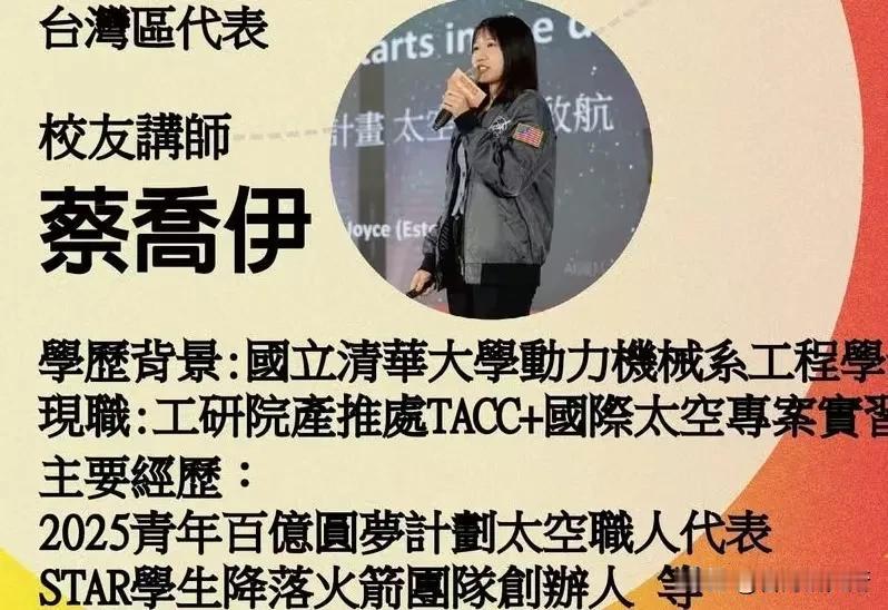 台湾要出现首名宇航员？

这是赖清德亲自透露的消息
昨天，他参加了法国在台协会举