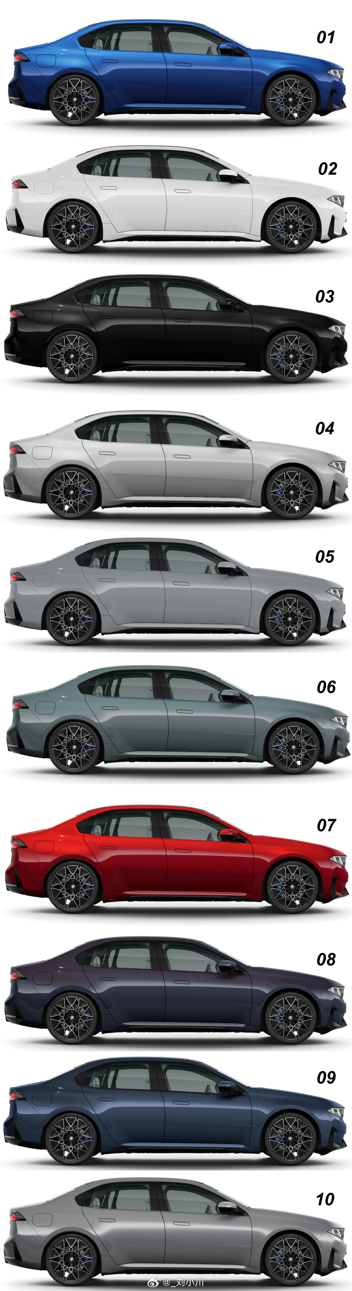 宝马全新一代宝马i3配色 【新车选色】全新一代宝马i3，大家说选哪个颜色好看