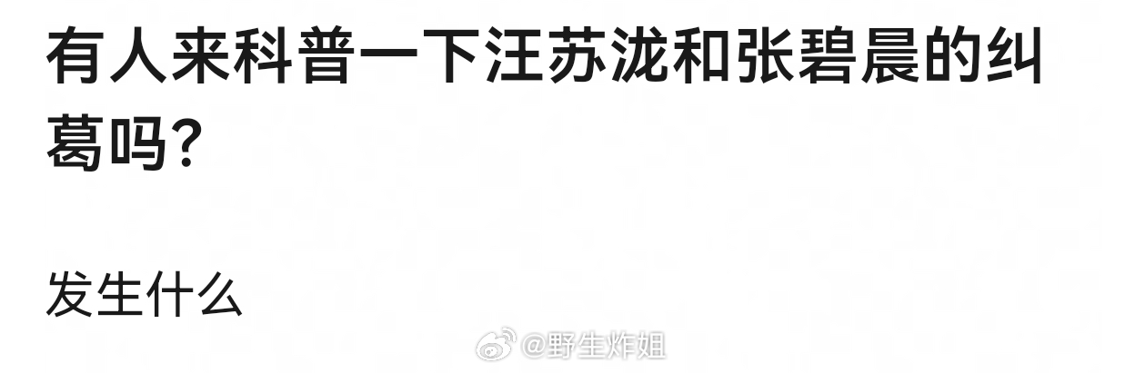 好像汪苏泷和张碧晨没有任何版权的问题，张碧晨的声明直接说了尊重汪苏泷的版权，也从