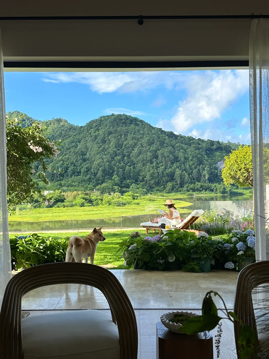 在家，怎么不是在度假呢🥶