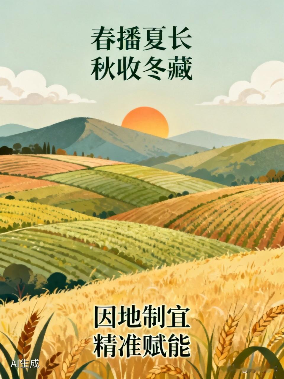 春播夏长、秋收冬藏，构成了农业生产最本源的规律与底色。农业发展兼具鲜明的地域属性