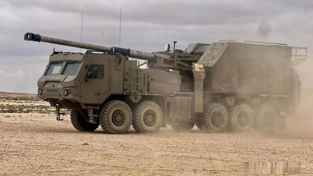 以色列的新型自行火炮：SIGMA155，将逐渐取代M109系列。看来现在卡车炮是