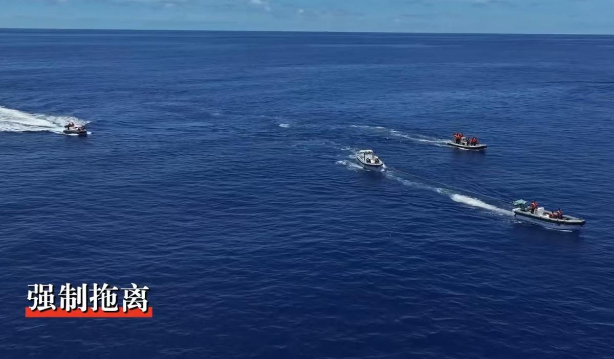 8月30号，中国海警在黄岩岛海域开展的巡航执法行动，释放出非常强烈且清晰的信号，