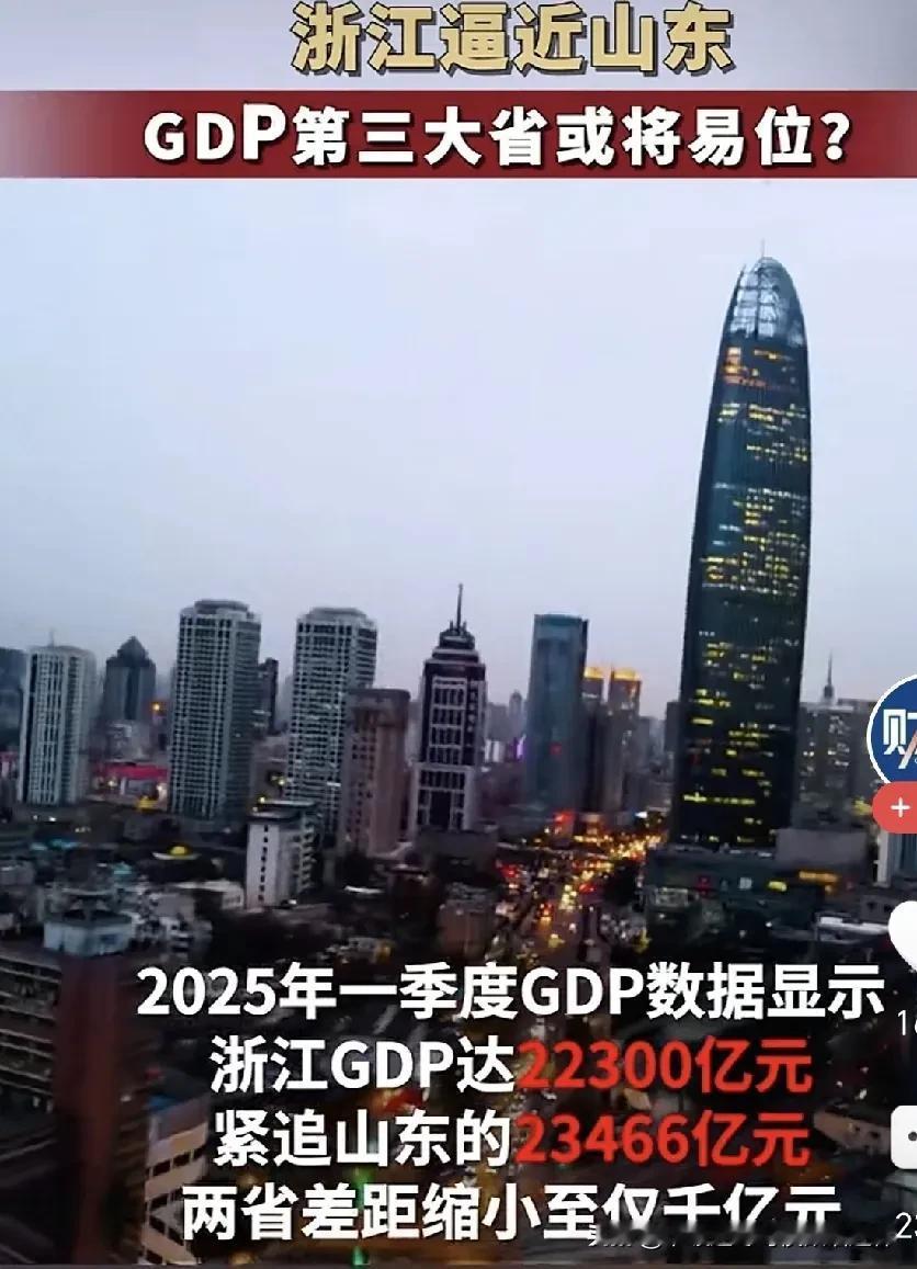 GDP第三大省或将易位！山东的富裕不在于民间，而在于重工业。山东是全国工业门类最