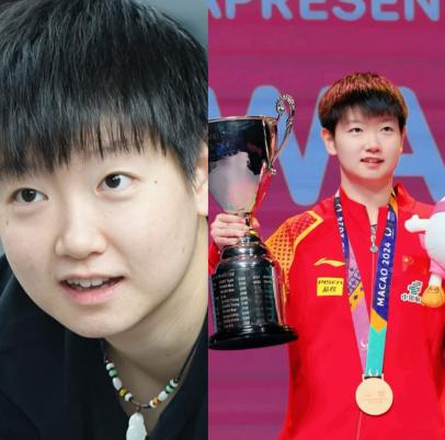 终于知道，
孙颖莎为啥铁定要冲全运会女单冠军了。 
不是因为她爱争荣誉，而是这枚